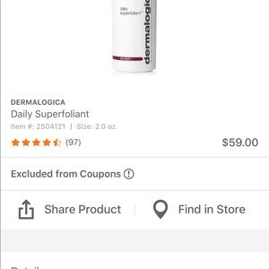 Dermalogica daily superfoliant